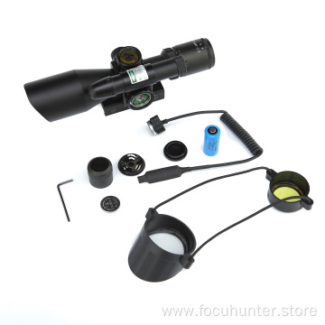 2.5-10x40mm Scope with 532nm Green Laser Sight Scopes